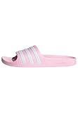 adidas Unisex Kinder Adilette Aqua Slides Kids, Clear Pink / Cloud White / Clear Pink, 28 EU