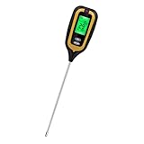 Glayent 4-In-1-LCD-Digital-Bodenfeuchtigkeitsmesser PH-Messgerät Temperatur Sonnenlicht...