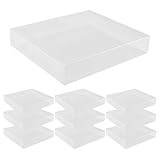 PAMENET Durchsichtige CD-Displaybox, Aufbewahrung für Einzelne Musik-CDs und Karten, Schutzhülle...