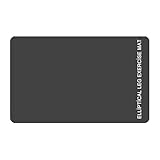 Ellipse -Bein -Übende Nicht -Slip -Matte, Nicht -Slip -Matte für Beinübungen | Übungsausrüstung...