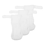 JOINPAYA 3 Stück Baumwoll windelhosen Weiß Einstellbar Für Neugeborene Verstellbare Hohe...