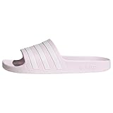 adidas Damen Adilette Aqua Slide Sandal, Almost pink/FTWR White/Almost pink, 42 EU