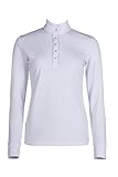 HKM Damen Emilia Turniershirt, Weiß, S