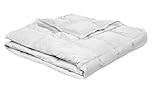 XDREAM Nature Daunendecke extra leicht | 90% Daunen / 10% Federn | Füllgewicht: 200g | Downpass und...