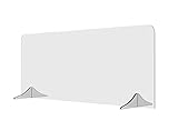 Solarplexius Trennwand Hustenschutz Niesschutz Virenschutz für Schreibtisch und Büro Thekenaufsatz...