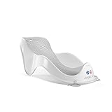 Angelcare ergonomischer Badesitz für die Baby-Badewanne Light grey, angenehm weiche Liegefläche,...