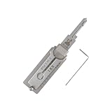 2-In-1 Dietrich- Und Decoder-Werkzeug, Lockpicking Schlüsselleser Autotüröffner Das Ultimative...