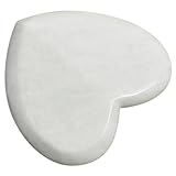 MAGICLULU Herzförmiges Jade Gua Sha Massage Tool Sanftes Gesichts Augenmassagegerät Glatte Kanten...