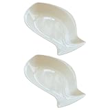 PAMINGONO 2 Stück Keramik Fischplatte Mikrowellengeeignet Tiefe Servierplatte aus Keramik...