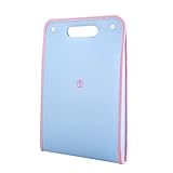 Fächermappe mit 13 Fächern, Akkordeon-Organizer mit leeren Etiketten, tragbar, A4,...