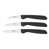 ZWILLING Twin Grip Gemüsemesser-Set, 3-teilig, (Schälmesser 5 cm, Gemüsemesser 8 cm, Spickmesser...