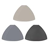 15 Stück Dreieck Detailschleifer Schleifpapier Satz 800/1500/3000 Körnung 3-1/2 Zoll Klett...