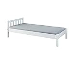 Inter Link - Holzbett - Bettrahmen - Bettgestell - Jugendbett -Gästebett - Einzelbett - Modernes...