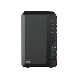 Synology DS223 32 TB 2 Bay NAS-Lösung installiert mit 2 x 16 HAT3300-Laufwerken