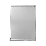 Comgooldool Backblech aus Aluminium, 43,5 x 31,5 cm, für Brot, Kuchen, Kekse, Backen mit...