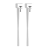 QIANMEI Tischbeine Aus Metall Mit Klemmbefestigung, Höhenverstellbare Tischbeine Aus Metall,...