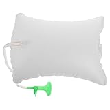 LIFKICH Aufblasbarer Duschbeutel mit Wasserbeutel für Bettlägerige Patienten Tragbares...