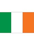 TrendClub100® Fahne Flagge „Irland Ireland IE“ - 150x90 cm / 90x150cm