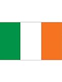 TrendClub100® Fahne Flagge „Irland Ireland IE“ - 150x90 cm / 90x150cm