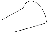 Windhager Staudenstütze, Pflanzstab, Pflanzenstütze, Blumenstütze, 70 x 40 cm