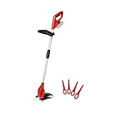 Einhell Rasentrimmer GC-CT 18/24 Li – Solo Power X-Change (18 cm, Li-Ion, 24 cm Schnittbreite,...