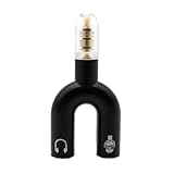 Générique Kopfhörer-Splitter – 3,5 mm Klinkenadapter | 2 in 1 U Typ Kopfhöreranschluss 3,5 mm...