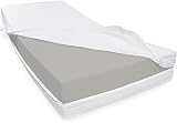 Dibapur® RH5 Kaltschaummatratze (RG40) FEST bis ca. 180 Kg Doppeltuchbezug Gesamthöhe ca. 25 cm...