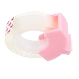 UTHCLO Kleiner Kunststoff Klebebandabroller mit Schneidefunktion Kompakter Tisch Klebebandhalter in...