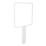 Yctze Handspiegel, Beauty-Make-up-Spiegel, Kosmetikspiegel, Hochauflösender, Reiner, Versilberter...