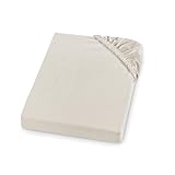 sleepling Biber Spannbetttuch, Feinbiber Spannbettlaken, Made in Germany, 100% Baumwolle, Matratzen...