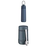 THERMOS GUARDIAN BOTTLE 0,70 l, lake blue, Thermosflasche Edelstahl, 18 h kalt, Tragegriff, Tracker...