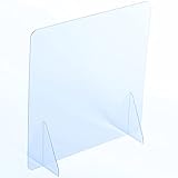 AtHaus® Spuckschutz Premium Quality Schutzscheibe aus Acrylglas 50 x 50 (BxH) cm OHNE Durchreiche...
