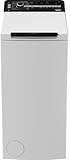 Beko BTL1WFP10622DE freistehende Waschmaschine, Waschvollautomat, 6 kg, Toplader, 1200 U/min,...