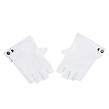 YAOGUI PU-Leder-Handschuh für Damen und Herren, fingerlos, Radfahren, Motorrad, Fahrhandschuhe,...