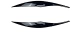 Regenabweisende Auto-Sonnenblende 2 Stück Autoscheinwerfer-Augenlidverkleidung für BMW 3er E90 E91...