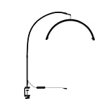 ayex LED Bogenleuchte Tischlampe mit Klemme dimmbar 3200K–5600K 1400 Lumen flexibel drehbar...