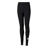 PUMA Damen Logo Leggings, Puma Black, L EU