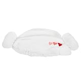 NUOBESTY Baumwoll Haartrockentuch mit Herzmuster Saugfähige Trockenhaube Haarwickel für Schnelles...