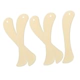 PRETYZOOM 5 Stück Teiliges Kunststoff falzbein Abgerundeten Kanten Langlebiges Bone Folder Tool...