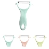 3 Stück Geschwindigkeit Peelers: Kartoffelschäler, Schäler Gemüse, Spargelschäler,...