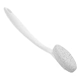 Homoyoyo Hornhautentferner Fußfeile mit Langem Griff Ergonomisch Leicht Langlebig für Männer...
