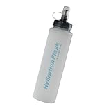Generisch Weiche Wasserflaschen,Faltbare Wasserflasche - Weiche Outdoor-Trinkflasche,500 ml...