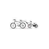 Peruzzo 304/R Trail Angel, Tandem-Stange,12'-20', rot (1 Stück)