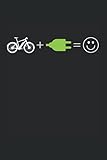 E-Bike Mountainbike Strom Akku Elektrofahrrad Umweltschutz: 6x9 Notizbuch