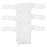 Abaodam 3 Stück Neugeborenen Baumwoll windelhosen Weich Atmungsaktiv Saugfähig Wiederverwendbar...