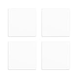 UFURMATE Blindabdeckung, Wandplatte, 8,6 x 8,6 cm, Kunststoff, schraubenlos, doppelte Blindplatte,...