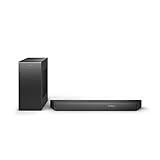 Philips TAB7207/10 Soundbar 2.1 Wireless Subwoofer, Dolby Atmos, Kinoreifer Sound, Satte Und Tiefe...