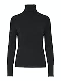 ONLY Basic Strickpullover Einfarbiger Rollkragen Knitted Stretch Sweater Langarm Rundhals Shirt...