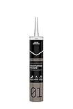 Silikon Bad Dichtmasse - Professionelles Sanitärsilikon, Wasserdicht, Schimmelresistent, Ideal zum...