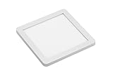 GTV LED Panel VEGAS – 3,5 W Aufbauleuchte, 100×100 mm, 4000 K Neutralweiß, 145 lm, 12 V DC, 2 m...